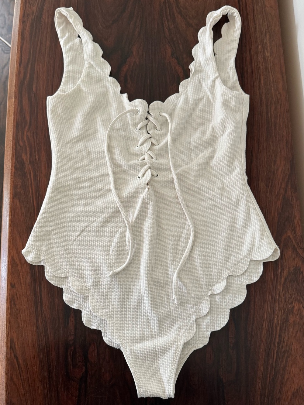 Marysia Swim Palm Springs Tie Maillot Lace-Up One-Piece